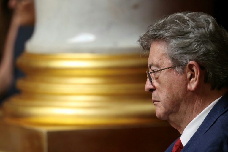 Jean-Luc Mélenchon à l'Assemblée nationale à Paris le 23 juin 2026