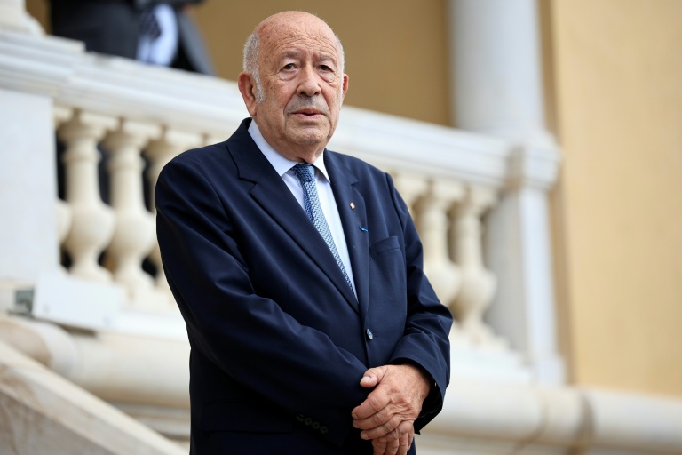 Le maire de Menton, Yves Hurel,le 18 octobre 2024 à Menton 