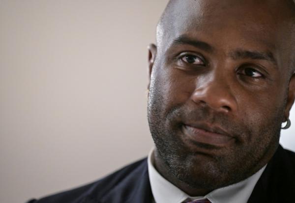 Le judoka Teddy Riner à Osaka, le 13 septembre 2025 au Japon