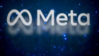 Le logo de Meta s'affiche lors du Forum économique mondiale de Davos, en Suisse, le 19 janvier 2025