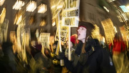 Manifestation contre l'ICE à Minneapolis, le 27 janvier 2026