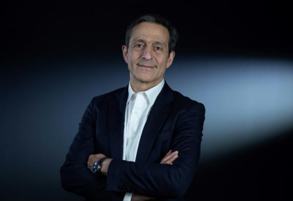 Le patron de l'Arcom Martin Ajdari à Paris le 31 janvier 2025
