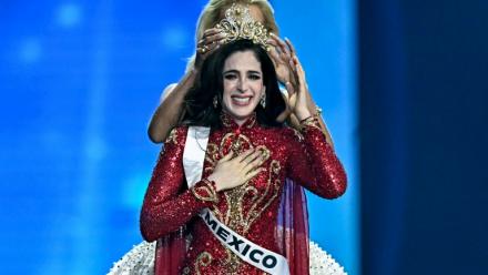 Miss Mexique Fatima Bosch est couronnée Miss Univers 2025, le 21 novembre 2025 à Nonthaburi en Thaïlande