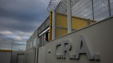 Un Centre de rétention administrative (CRA) à Colombier-Saugnieu, le 24 octobre 2024 dans le Rhône
