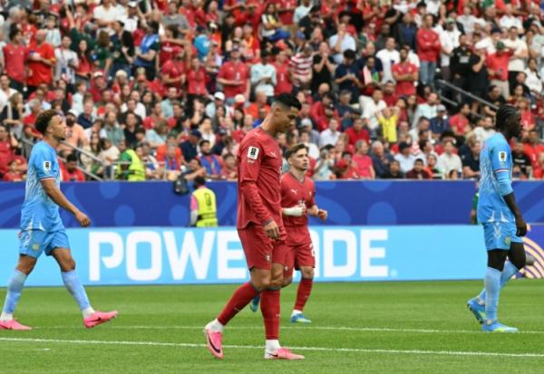 Cristiano Ronaldo (c) durant le match Portugal-RD Congo du Mondial 2026, le 17 juin 2026 à Houston