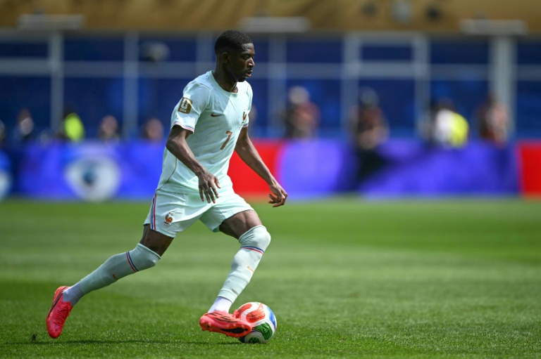 Ousmane Dembélé, auteur d'un triplé contre la Norvège (4-1) lors du Mondial, le 26 juin 2026 à Foxborough près de Boston