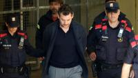 Jonathan Andic sous escorte policière à Martorell près de Barcelone en Espagne le 19 mai 2026