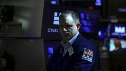 Un opérateur à la Bourse de New York, le 27 mai 2026