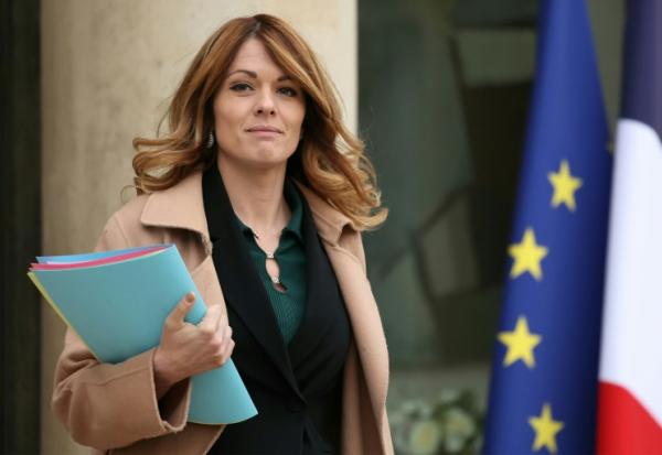 La porte-parole du gouvernement Maud Bregeon à Paris le 19 novembre 2025