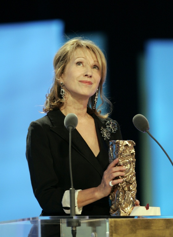 Nathalie Baye reçoit le César de la meilleure actrice pour 