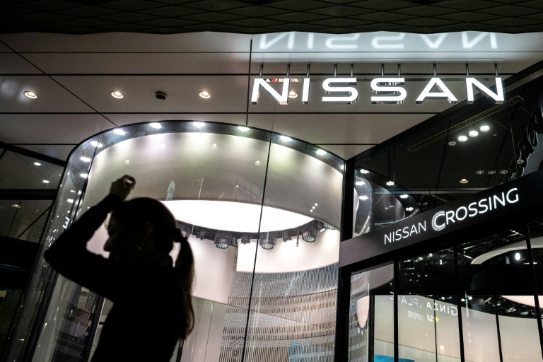 Au siège du groupe automobile Nissan à Yokohama au Japon, le 13 mai 2026
