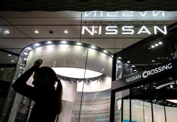 Au siège du groupe automobile Nissan à Yokohama au Japon, le 13 mai 2026