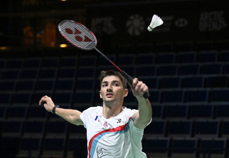 Le Français Christo Popov lors d'un tournoi à Vantaa en Finlande, le 9 octobre 2026