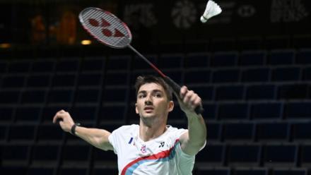 Le Français Christo Popov lors d'un tournoi à Vantaa en Finlande, le 9 octobre 2026