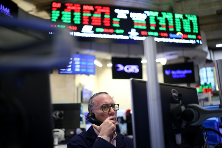 Un opérateur à la Bourse de New York le 24 avril 2026