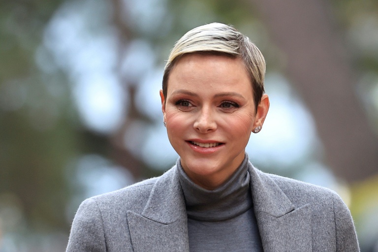 La princesse Charlène de Monaco, ancienne championne de natation, à Monaco le 27 janvier 2023