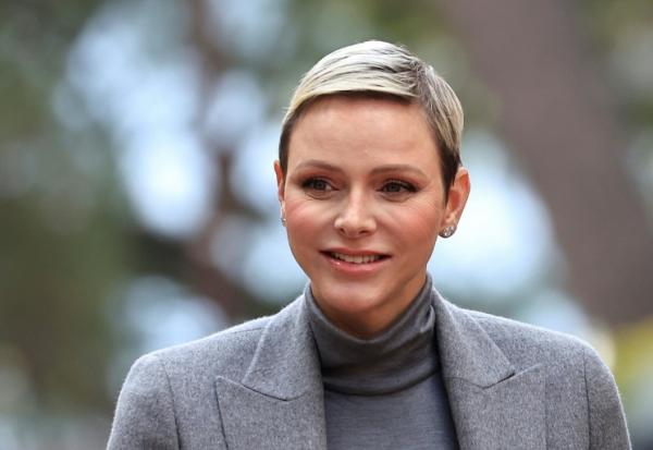 La princesse Charlène de Monaco, ancienne championne de natation, à Monaco le 27 janvier 2023