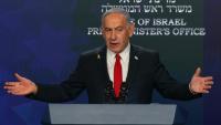 Le Premier ministre israélien Benjamin Netanyahu s'exprime lors d'une conférence de presse à Jérusalem le 21 mai 2025.
