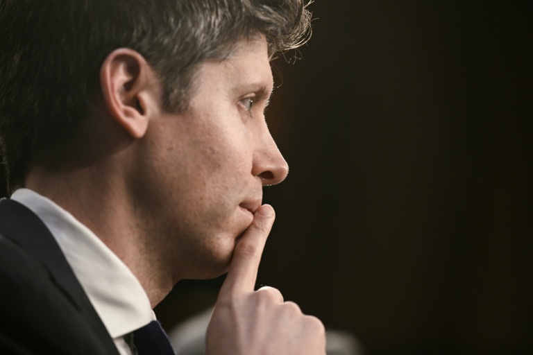 Le patron d'AI CEO Sam Altman, à Washington le 8 mai 2025.