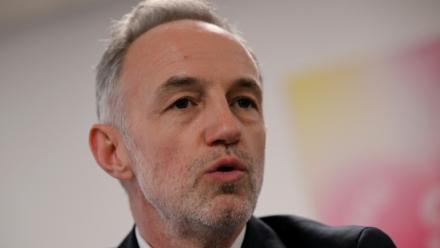 Le nouveau maire PS de Paris, Emmanuel Grégoire, le 1er avril 2026 à Paris