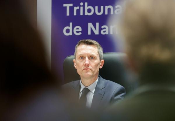 Pascal Prache, alors procureur de Nanterre,le 7 mars 2024 à Nanterre, dans les Hauts-de-Seine