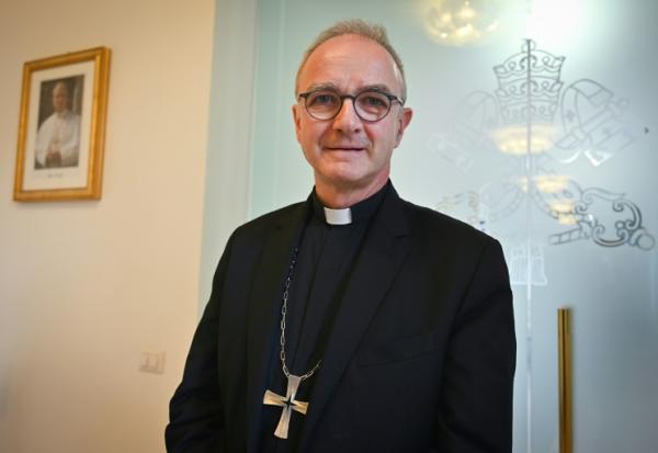 L'archevêque Thibault Verny à Rome le 15 octobre 2025