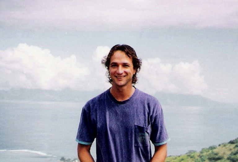 Photo non datée du journaliste Jean-Pascal Couraud, disparu dans la nuit du 15 au 16 décembre 1997, en Polynésie française