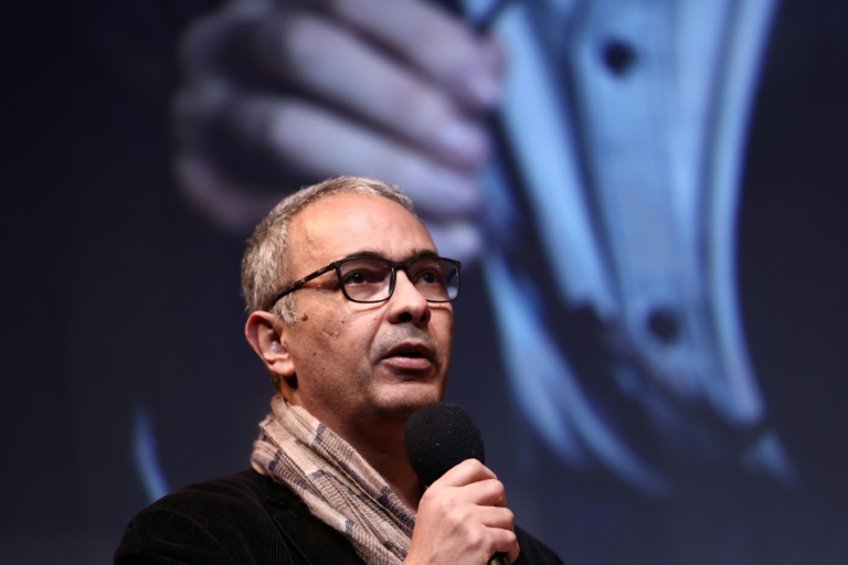 Le romancier Kamel Daoud à Paris le 18 février 2025