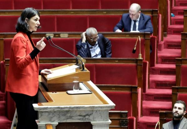La rapporteuse de la commission des affaires économiques, la députée Aurélie Trouvé (LFI) à l'Assemblée nationale, le 11 février 2026 à Paris