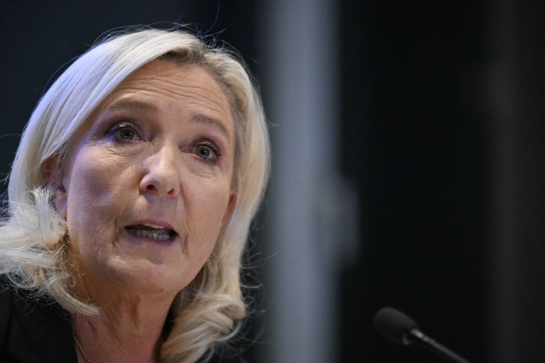 Marine Le Pen le 14 octobre 2026
