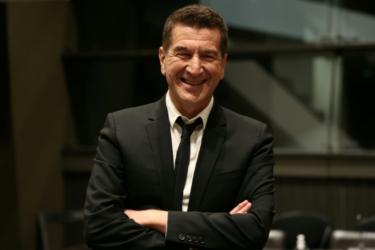 Matthieu Pigasse, fondateur du groupe de presse Combat et actionnaire du groupe de production audiovisuelle Mediawan, à l'Assemblée nationale à Paris, le 2 avril 2026