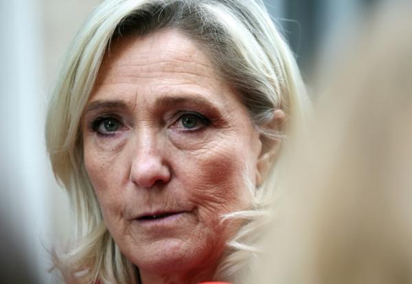 Marine Le Pen à Paris, le 3 octobre 2025