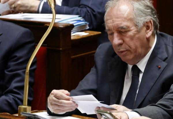 Le premier ministre François Bayrou à l'Assemblée Nationale à Paris, le 29 avril 2025