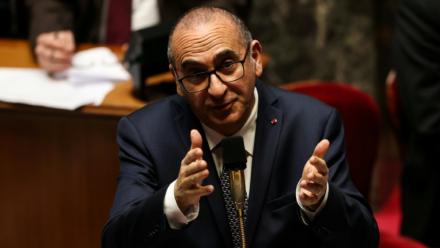 Laurent Nuñez lors des questions au gouvernement à l'Assemblée nationale  le 31 mars 2026