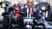 Raphaël Glucksmann à Paris, le 22 octobre 2026