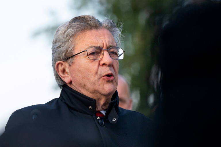 Le leader de La France Insoumise Jean-Luc Mélenchon le 6 mai 2025, à Paris