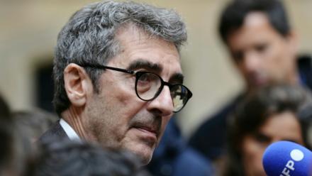 Jean Bassères lorsqu'il était administrateur provisoire de Sciences Po, Paris, le 2 mai 2024