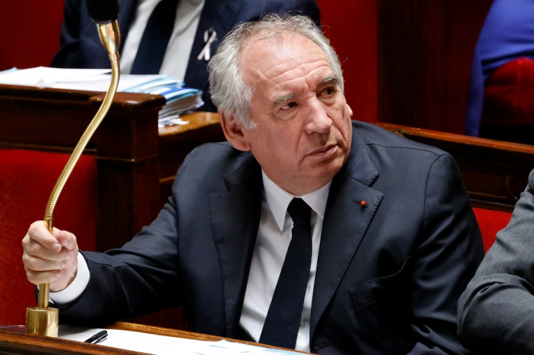 Le Premier ministre François Bayrou le 29 avril 2025 à l'Assemblée nationale, à Paris