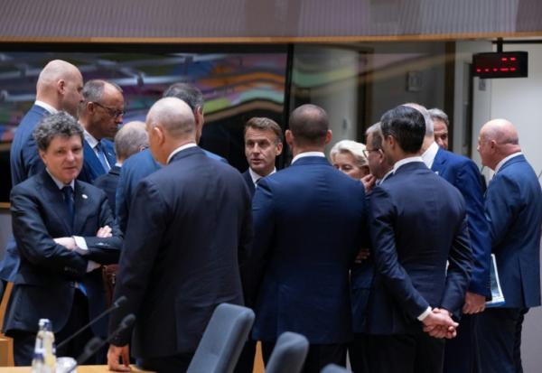Les dirigeants européens en sommet à Bruxelles, le 19 juin 2026