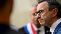 Le ministre de l'Intérieur Bruno Retailleau, le 16 mai 2025, à Nîmes, dans le Gard