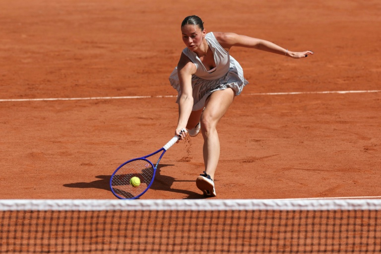 L'Ukrainienne Marta Kostyuk au1er tour de Roland-Garros le 24 mai 2026 à Paris