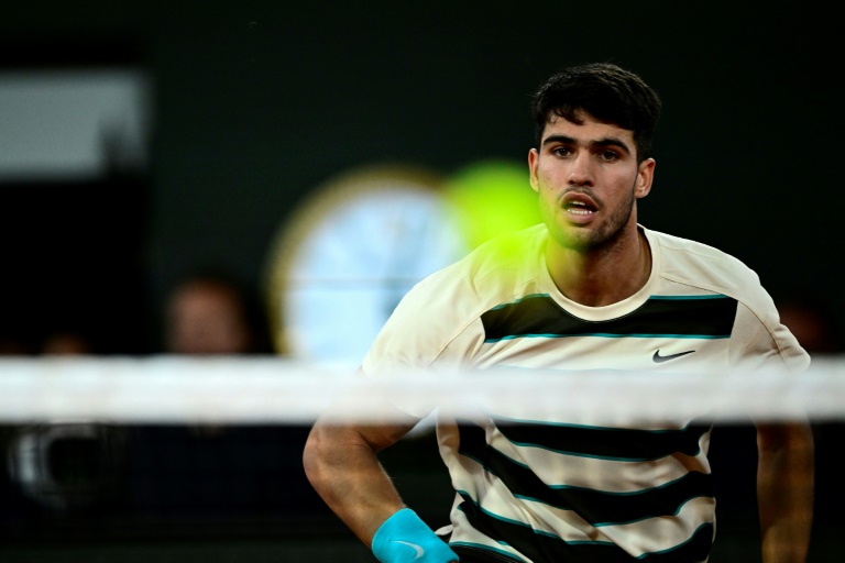 L'Espagnol Carlos Alcaraz s'est qualifié pour la finale de Roland-Garros le 6 juin 2025 à Paris
