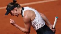 L'Ukrainienne Elina Svitolina a remporté son match contre la Hongroise Anna Bondar pour son entrée en lice au tournoi de Roland-Garros le 25 mai 2026 à Paris