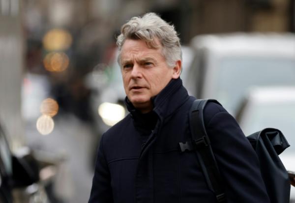 Le secrétaire national du Parti communiste, Fabien Roussel, le 20 février 2025 à Paris