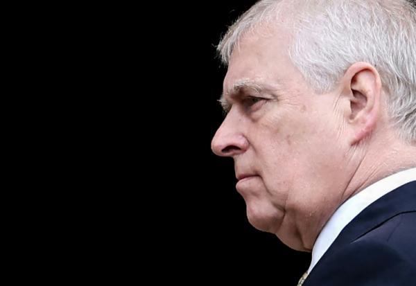 Le prince Andrew à Windsor, le 31 mars 2024