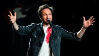 Le chanteur et compositeur Vianney lors des Victoires de la musique à la Seine Musicale, le 9 février 2024 à Boulogne-Billancourt, près de Paris