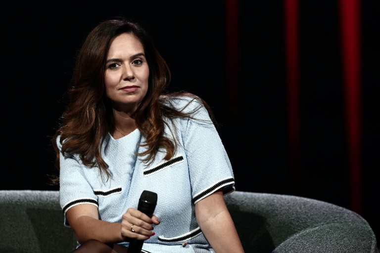 Sarah Knafo le 25 novembre 2025, à Paris