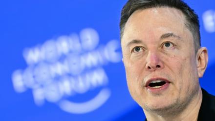 Elon Musk à Davos, le 22 janvier 2026