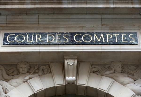 Façade de la Cour des comptes, rue Cambon à Paris.