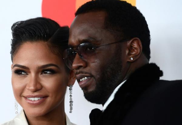 Cassie et P. Diddy (Sean Combs) à New York, le 18 janvier 2018